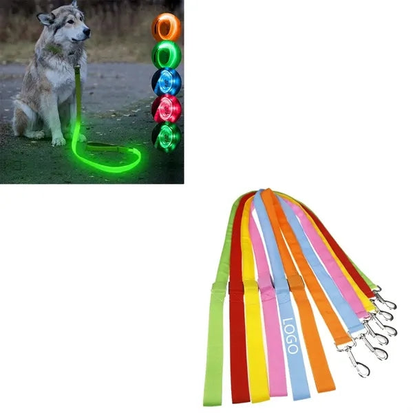 LED Dog Leash Reflective Strips