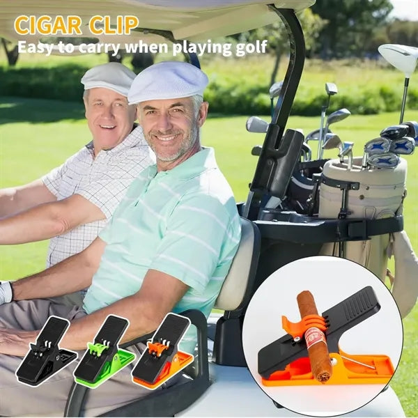 Holde Golf Cart Cigar Holder Clip