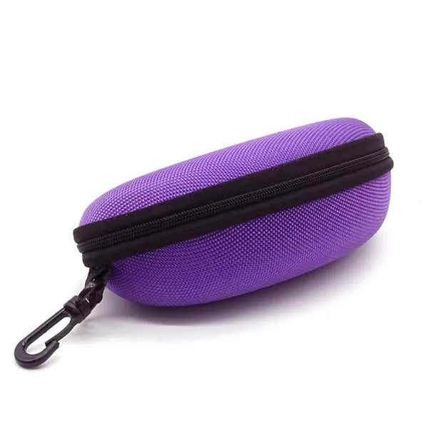 Hard EVA Zipper Sunglasses and Eyeglasses Case