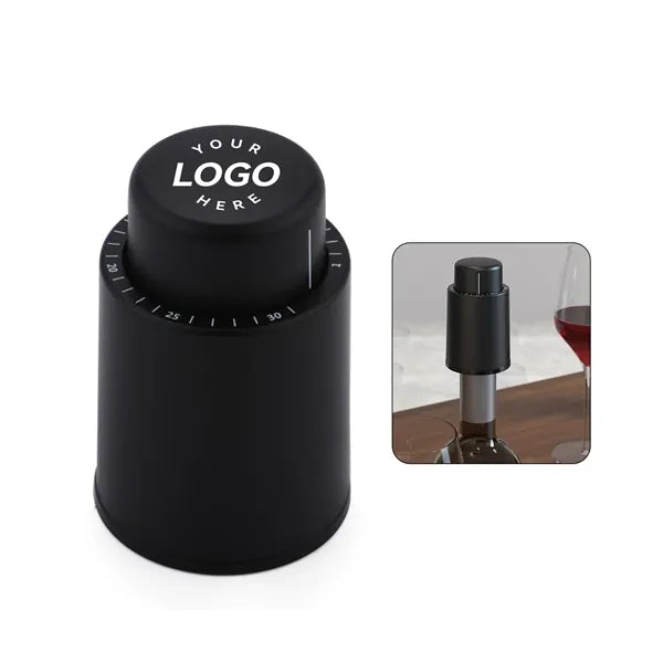 Wine Bottle Stopper With Time Scale
