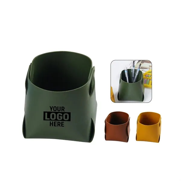 PU Leather Pencil Holder