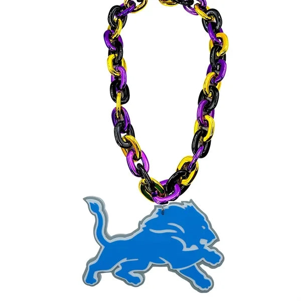 Eva Team Fan Chain Necklace in Various Colors