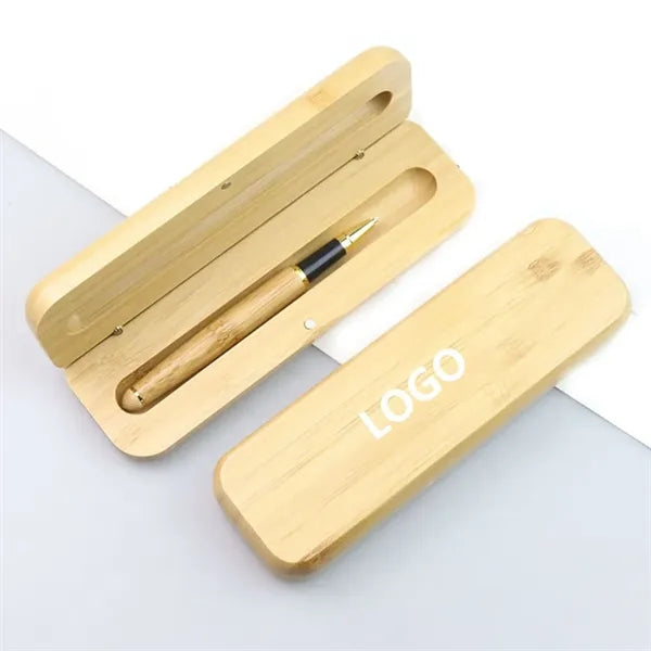 Wood Pen Case Box Set