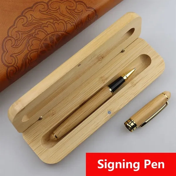Wood Pen Case Box Set