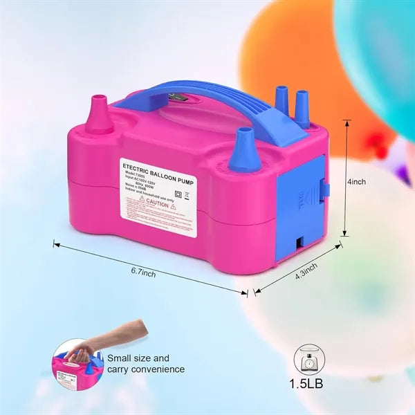 Portable Electric Balloon Blower Machine