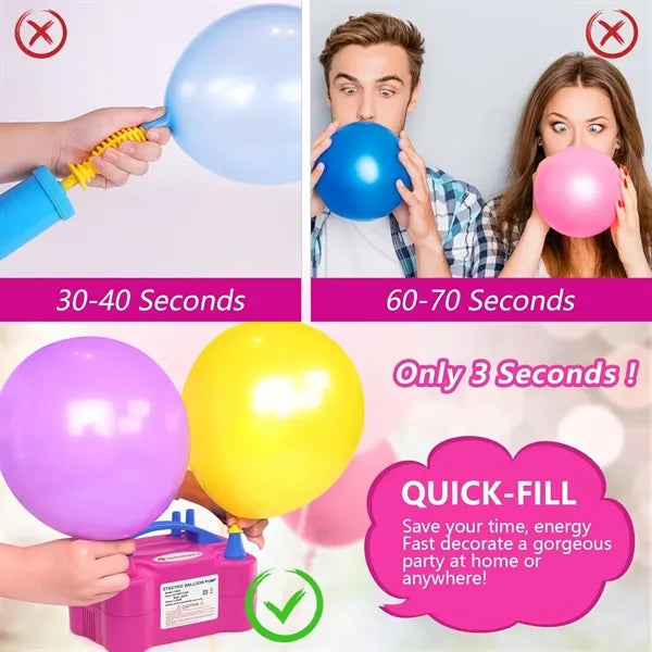 Portable Electric Balloon Blower Machine