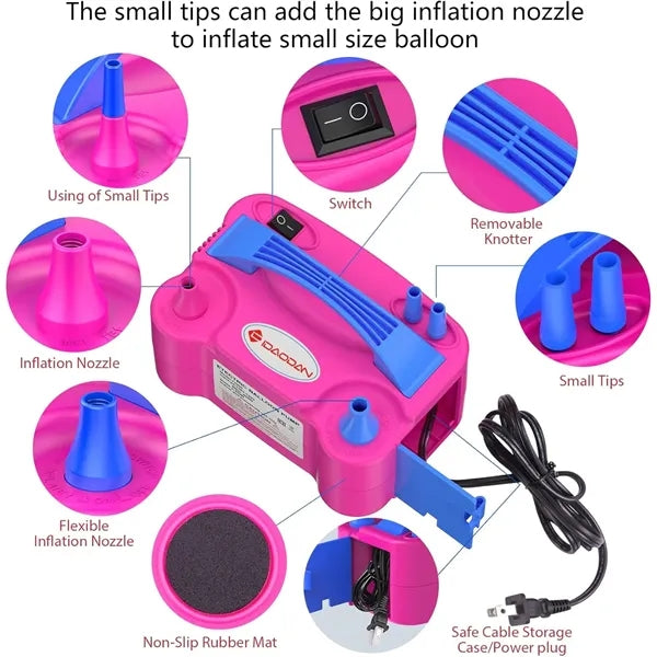 Portable Electric Balloon Blower Machine