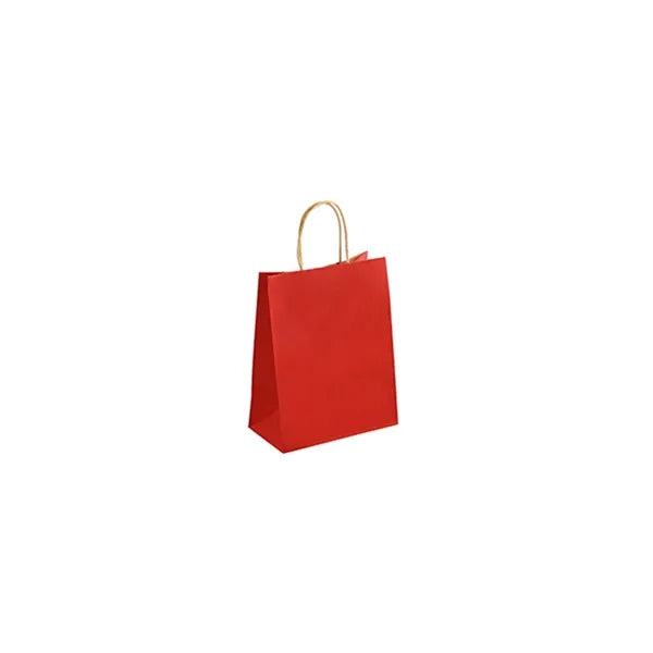 Kraft Paper Shopping Bag in Multiple Sizes 8.25"x3.25"x5.25"