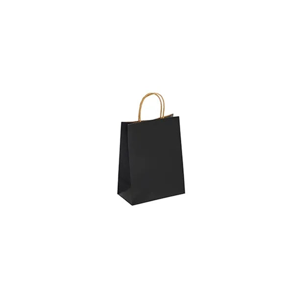 Kraft Paper Shopping Bag in Multiple Sizes 8.25"x3.25"x5.25"