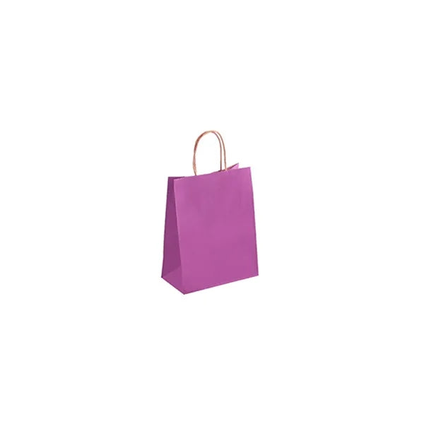Kraft Paper Shopping Bag in Multiple Sizes 8.25"x3.25"x5.25"