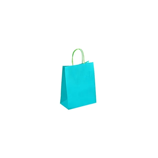 Kraft Paper Shopping Bag in Multiple Sizes 8.25"x3.25"x5.25"