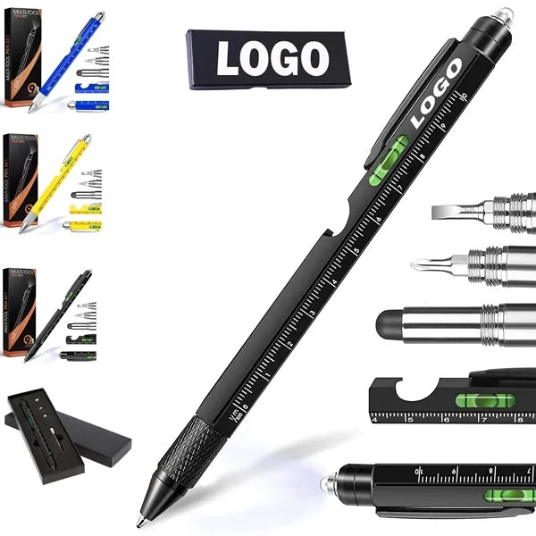 9-in-1 Metal Multi-Tool Pen Set