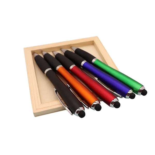 Led Stylus Ballpoint Pen