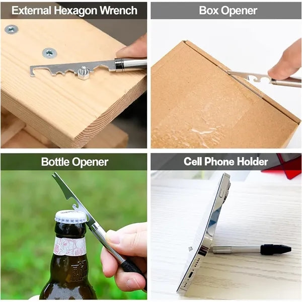 11 in 1 Metal Multi-Tool Pen Set