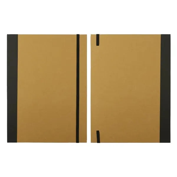 Recycled Padfolio with Pockets, Sticky Notes & Notepad