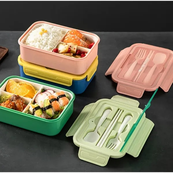 Eco-Friendly Multi-Compartment Bento Box