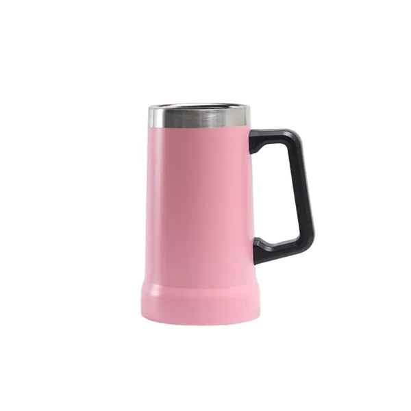 24 oz Stainless Steel Beer Stein