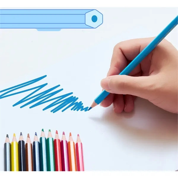 12 Color Erasable Colored Pencils