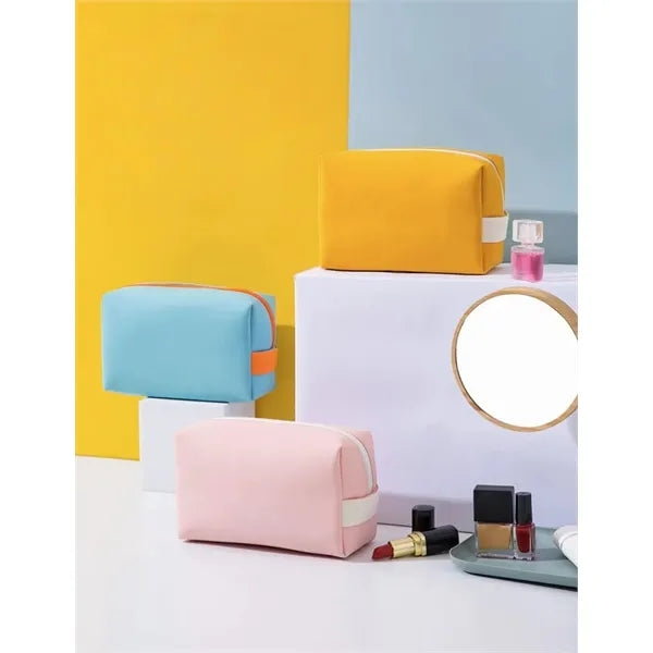 Make Up Cosmetic Bag PU Waterproof Organizer Pouch