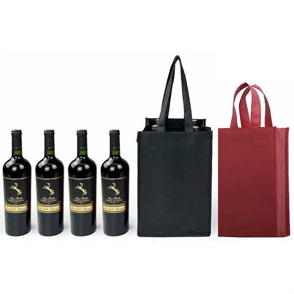 4 Non-woven Wine Bag