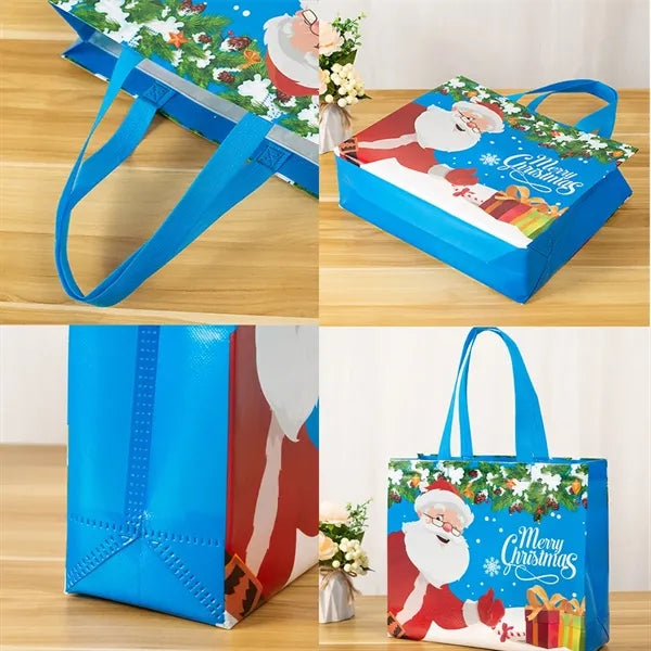 Christmas Non-Woven Environmental Gift Shopping Bags