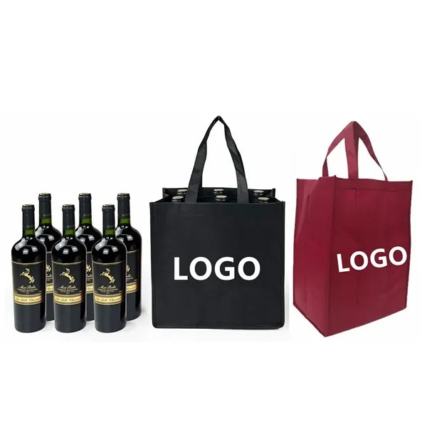 6 Non-woven Wine Bag