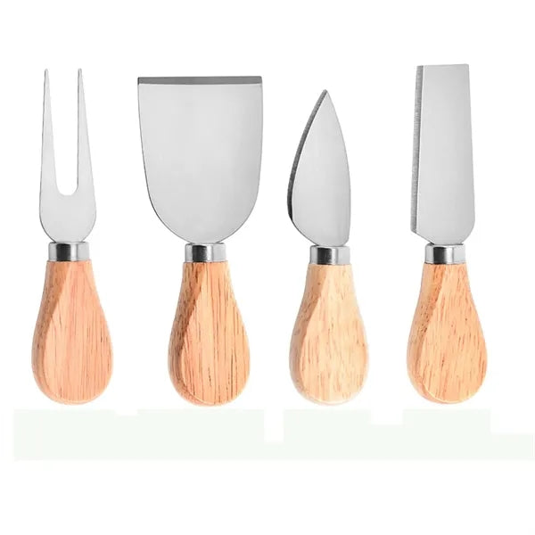 4 Pieces Cheese Knives Set