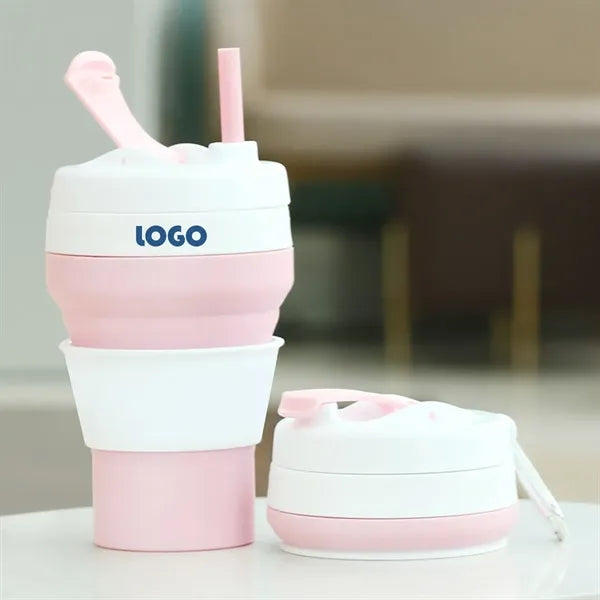 Silicone Foldable Camping Trip Eco-Friendly Coffee Cup