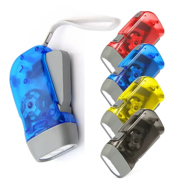 Hand Crank Emergency Flashlights