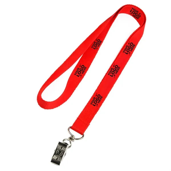 Lanyard with Bulldog Clip