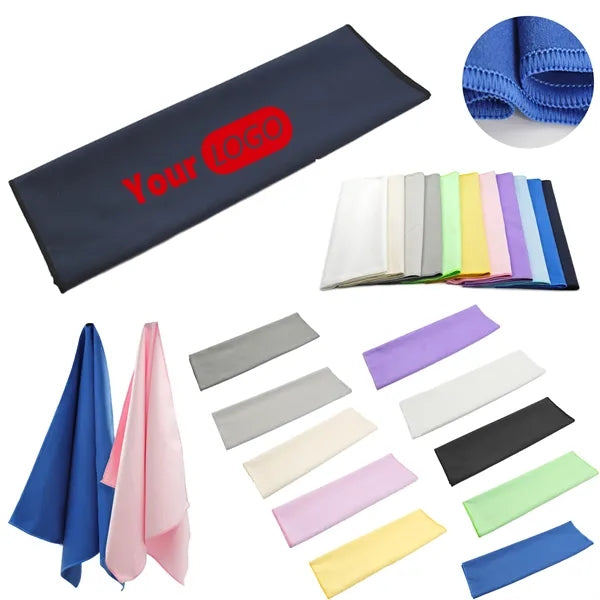 Full Color 15x31In Microfiber Quick Dry Sports Towel