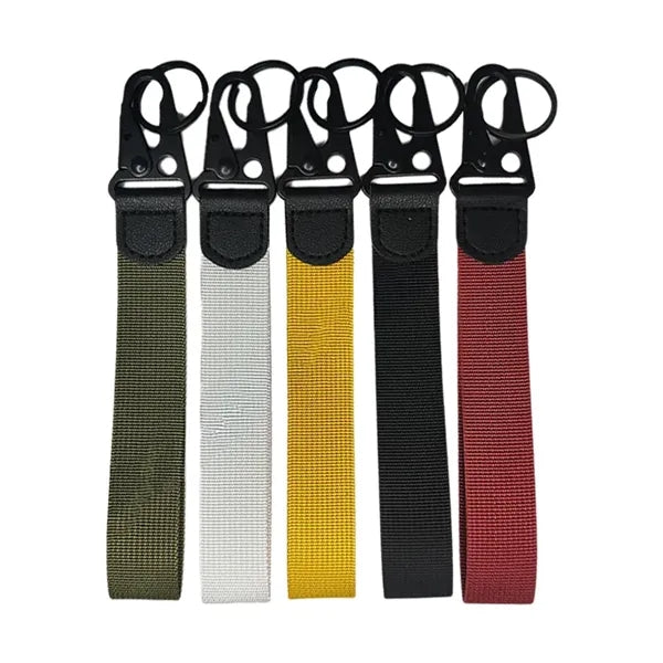 Nylon Backpack Wristband Keychain