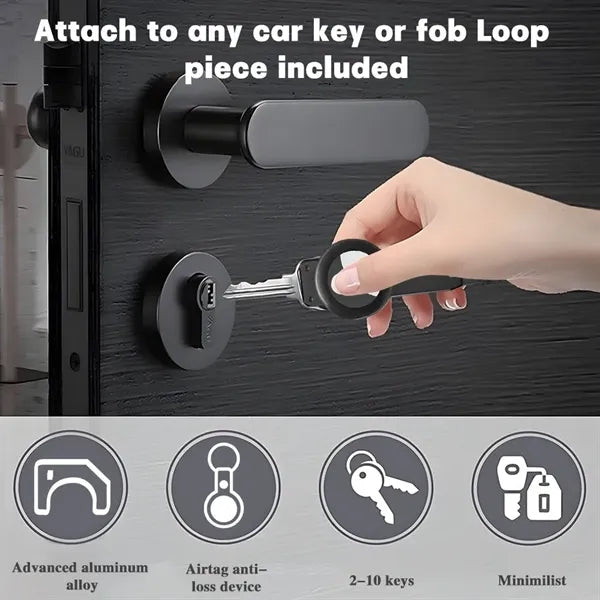Carbon Fiber RFID Wallet + Key Organizer Gift Set