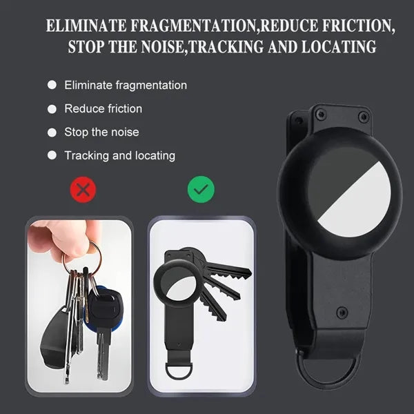 Carbon Fiber RFID Wallet + Key Organizer Gift Set