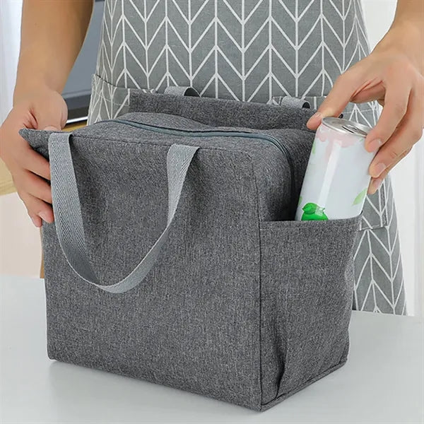 Large Capacity Insulated Lunch Tote Bag