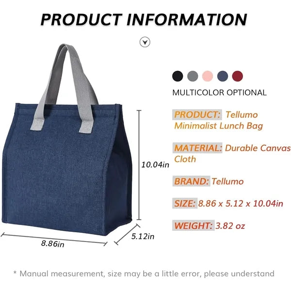 Insulated Lunch Tote Bag