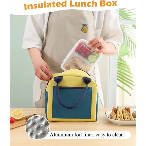 Insulated Lunch Tote Bag