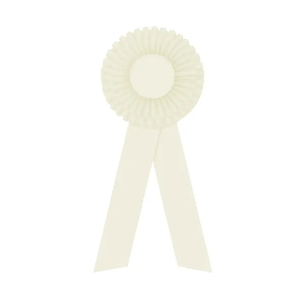 5" Double Rosette 12" long w/2 Streamers