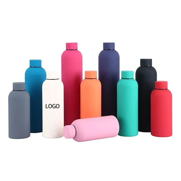 17oz Stainless Steel Insulated Narrow Mouth Water Bottle