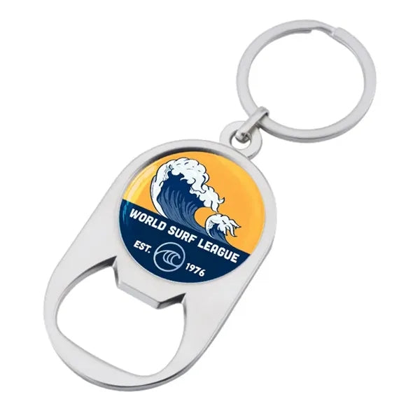 Multiuse Alloy Bottle Opener Keychain