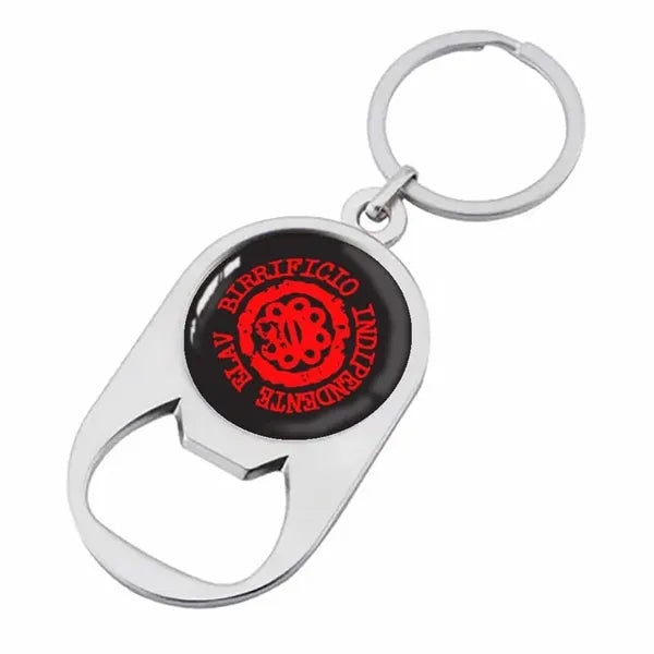 Multiuse Alloy Bottle Opener Keychain