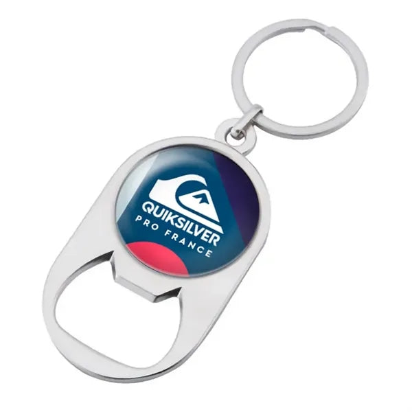 Multiuse Alloy Bottle Opener Keychain