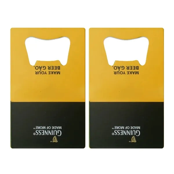 Two-Tone Card Bottle Opener