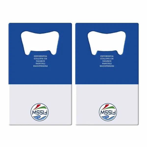 Two-Tone Card Bottle Opener