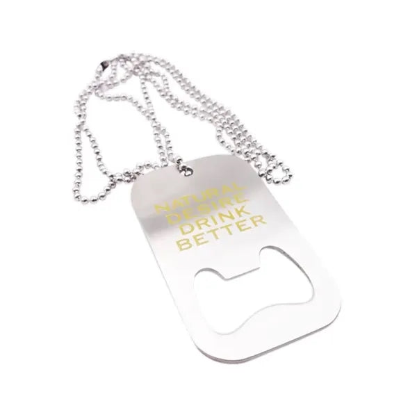 Dog Tag Bottle Opener