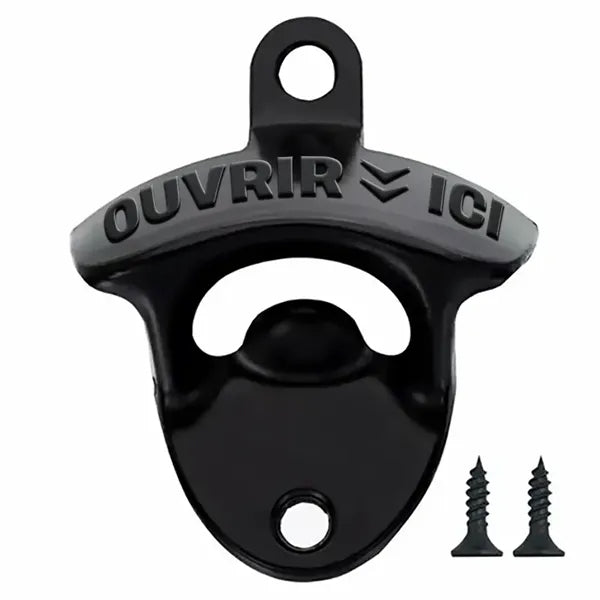 Black Bottle Opener