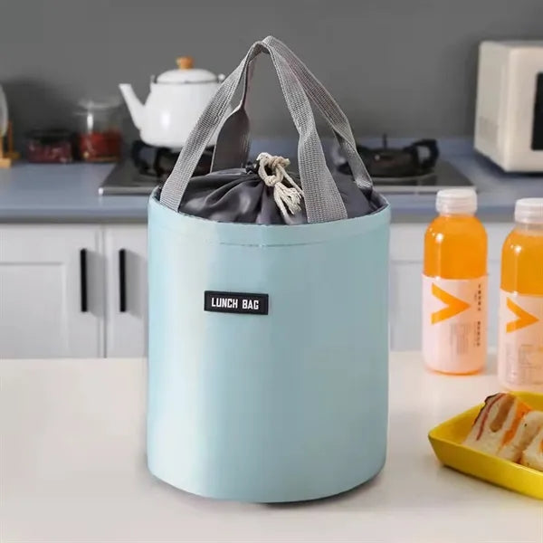 Insulated Round Lunch Bag