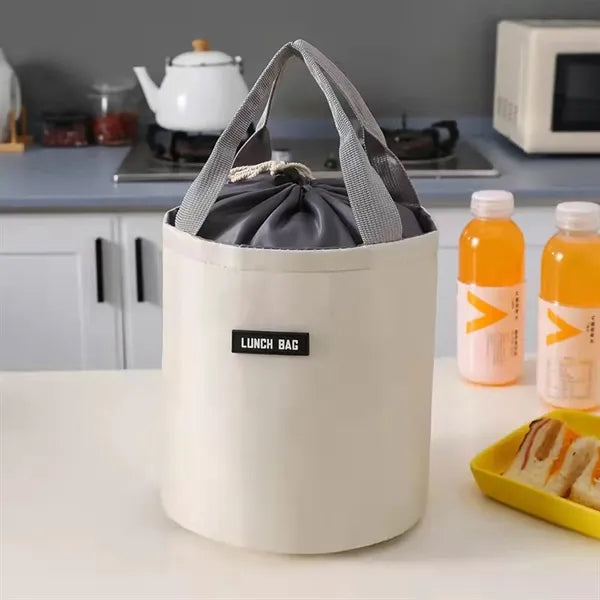 Insulated Round Lunch Bag