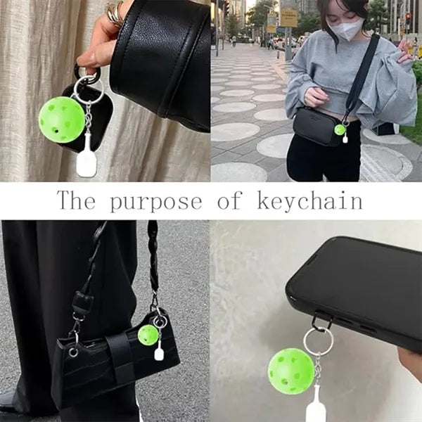 Pickleball Keychain