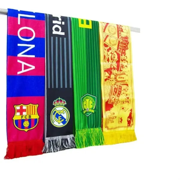 Full Color Knitted Sports Fan Scarf